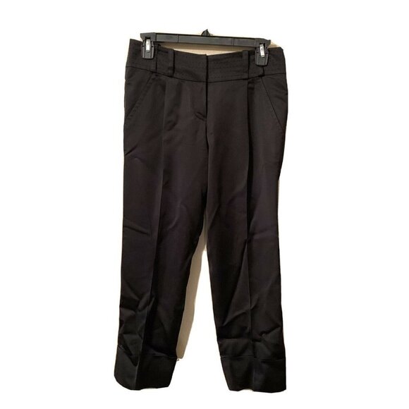 Tory Burch Pants - Tory Burch Black Wool Blend Ankle Dress Pants